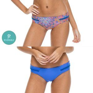 Luli Fama Reversible Stitched Bikini Bottom